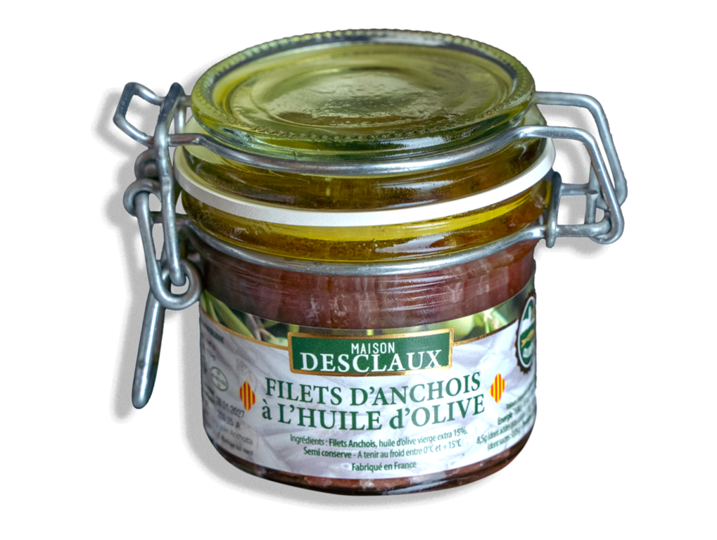 BB Verrine d'Anchois à l'huile d'olive