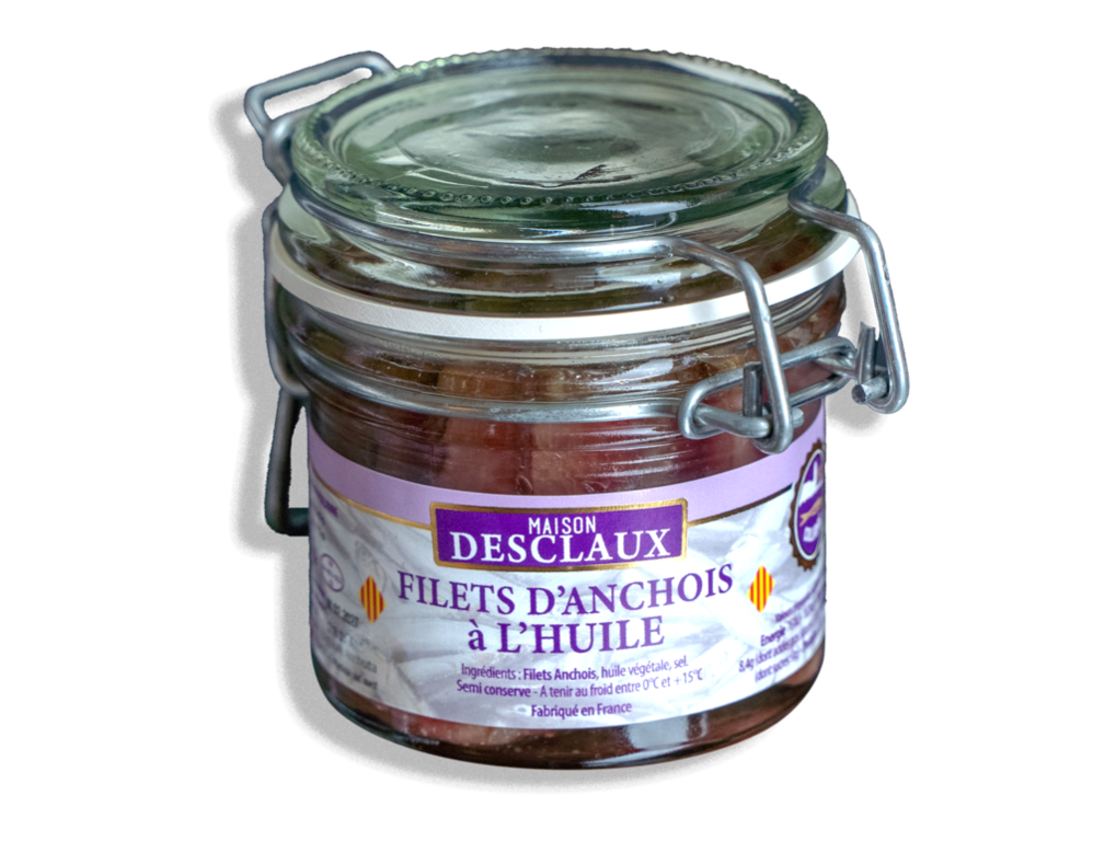 BB Verrine d'Anchois à l'huile de tournesol