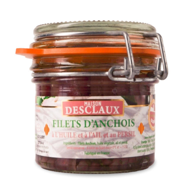 BB Verrine d' Anchois à l'Ail et au Persil