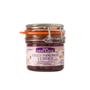 Acheter BB Verrine <br> Filets d'Anchois à Huile de tournesol <br> Maison Desclaux Collioure  - Maison Desclaux