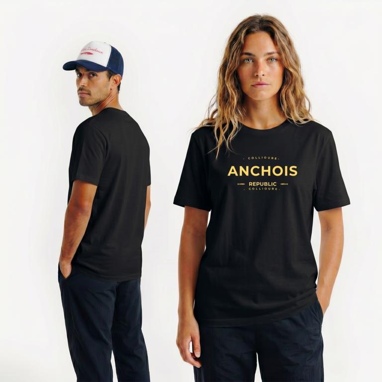 T-shirt (M) <br> Anchois République