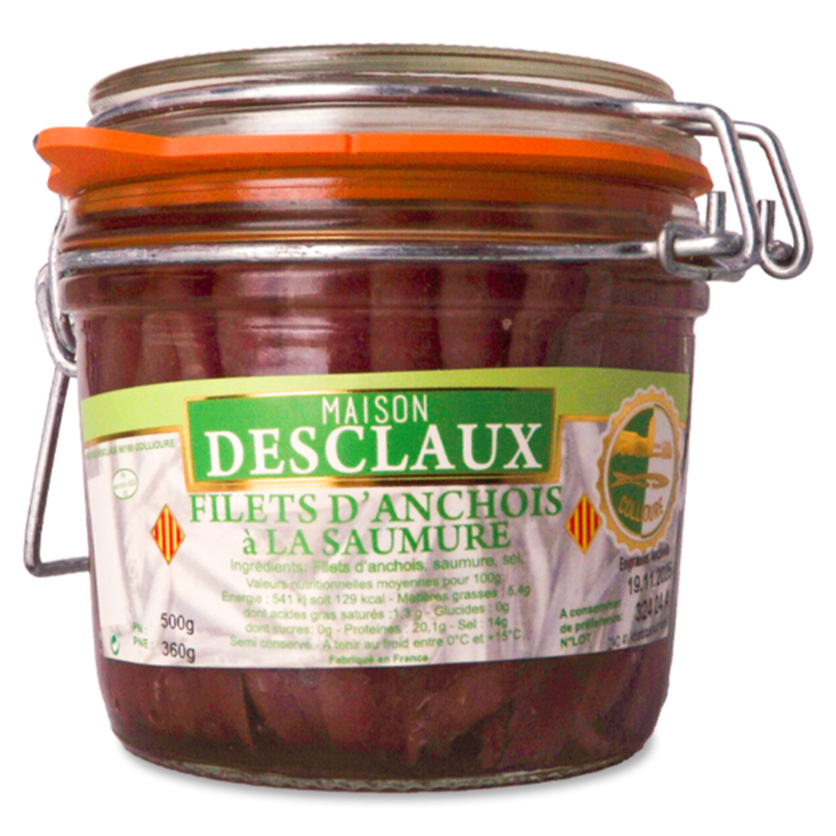 Verrine Anchois Saumure