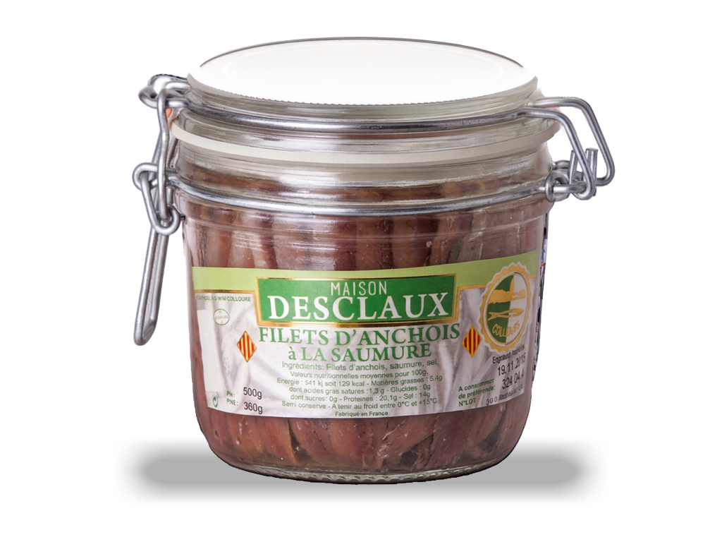 Verrine Anchois Saumure